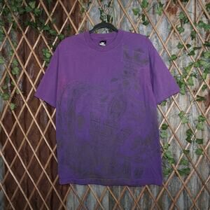 Large-Vintage Y2K supra crown logo jumbo graphic 00s t-shirt